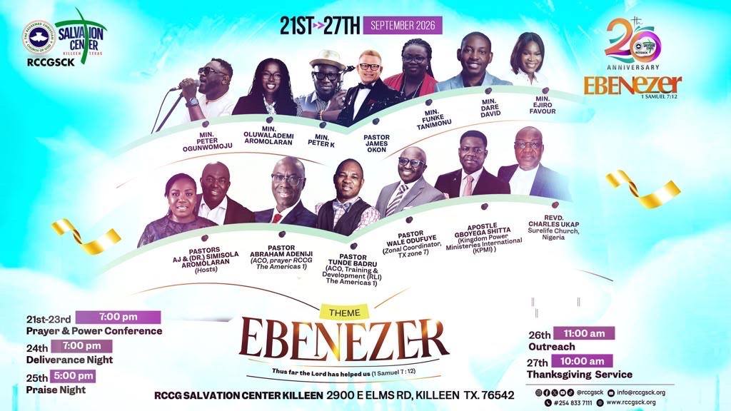 Ebenezer – 20th Anniversary